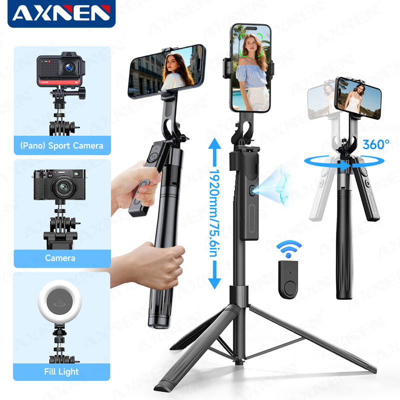 Pop Display Shelf - Gimbal con tracciamento AI, bastone per