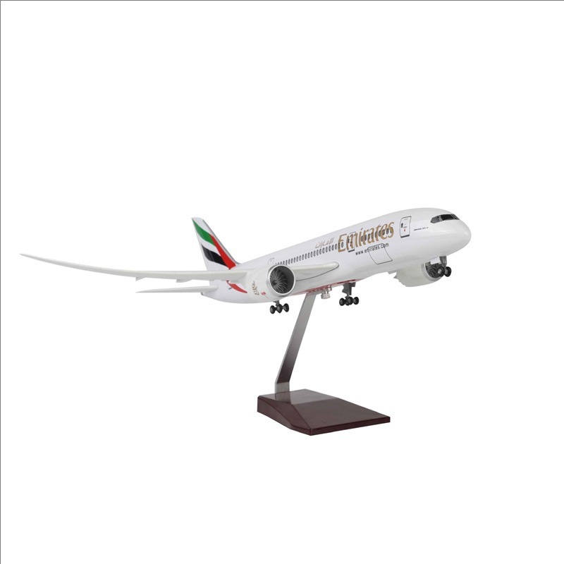 Model Airplane Plastic - 787 Emirati Modello di Aereo Realistico