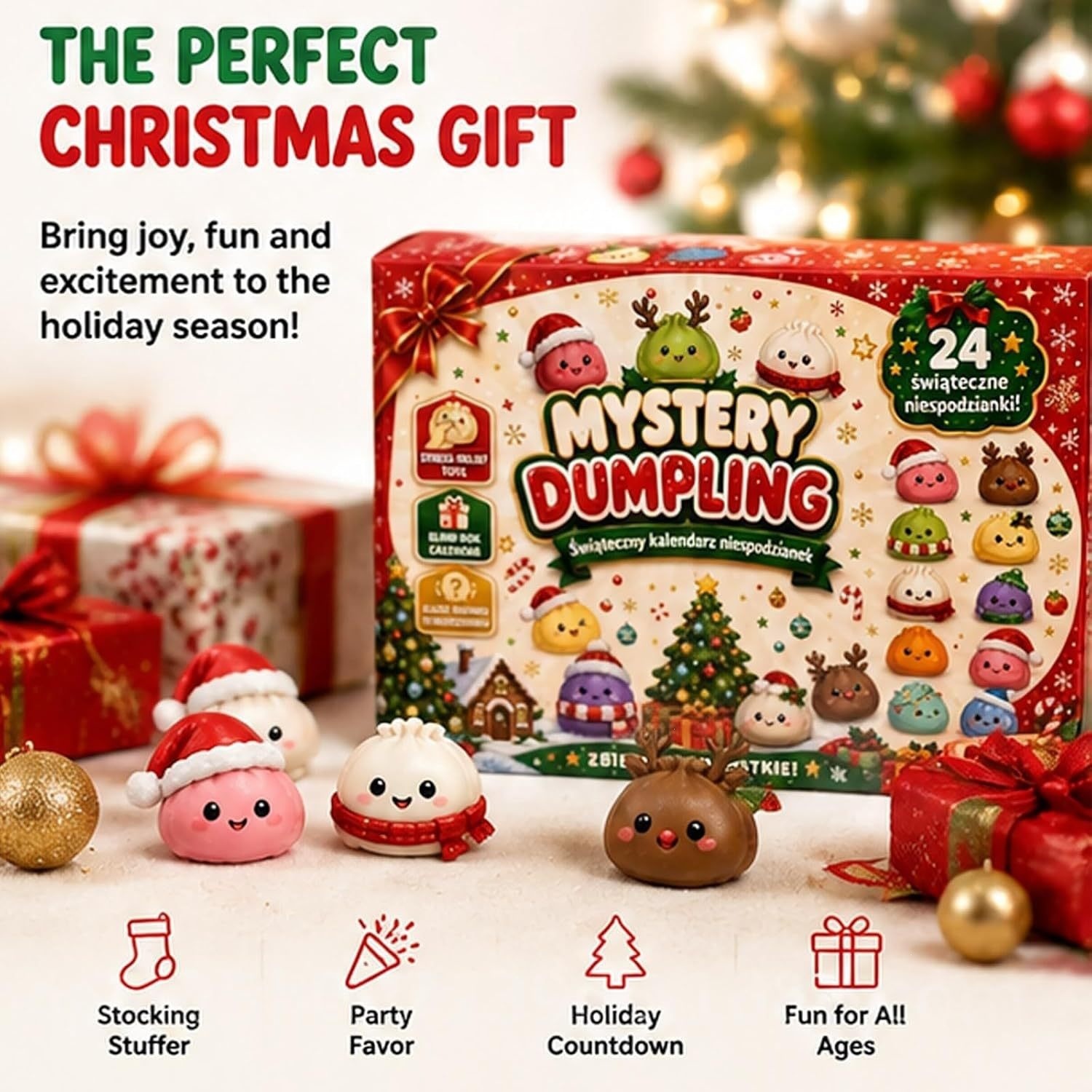 Mystery Box Blind Bag - Calendario dell'Avvento a Sorpresa di Natale
